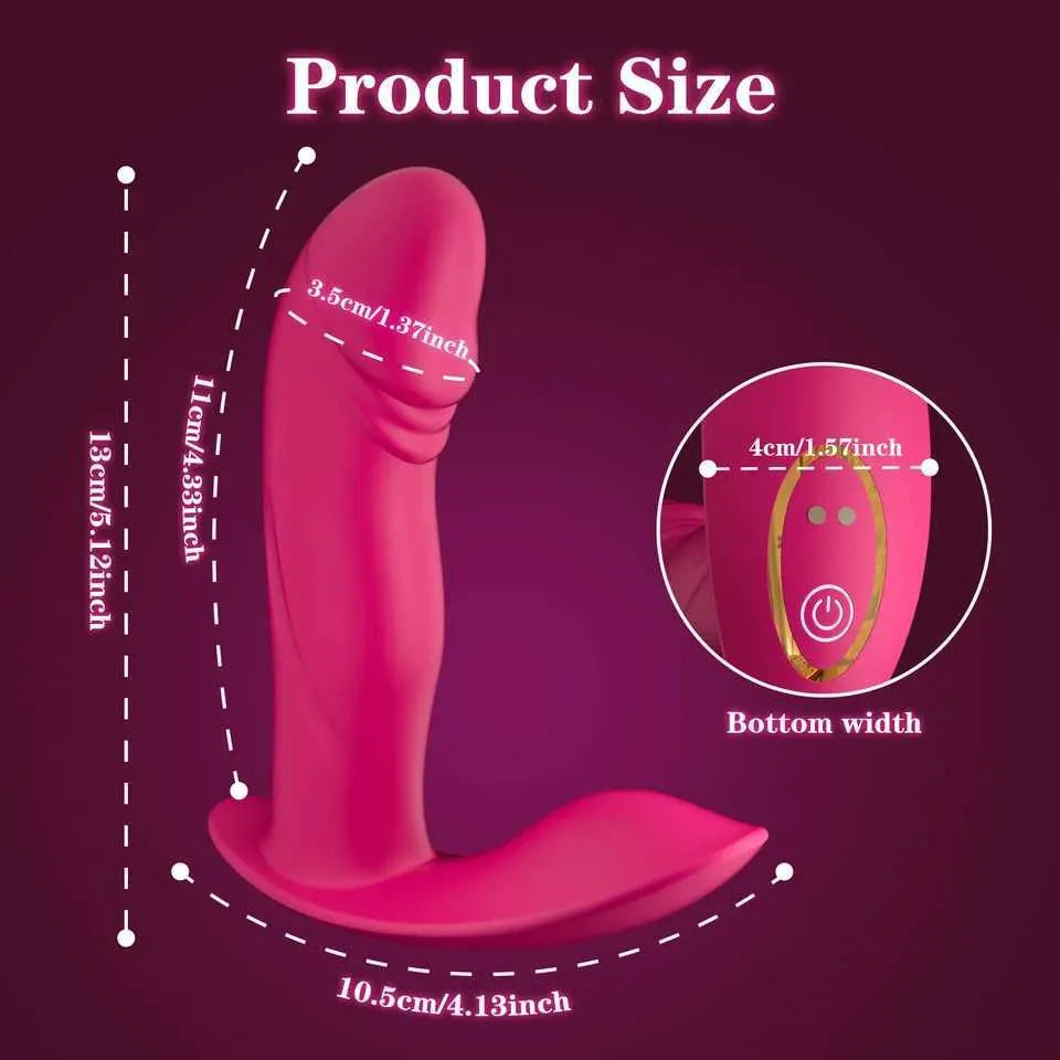 APP Control Wearable Dildo Vibrator for Women Clitoris Stimulator G-Spot Massager Female Anal Butt Plug Vibrating Adult Sex Toys W250319