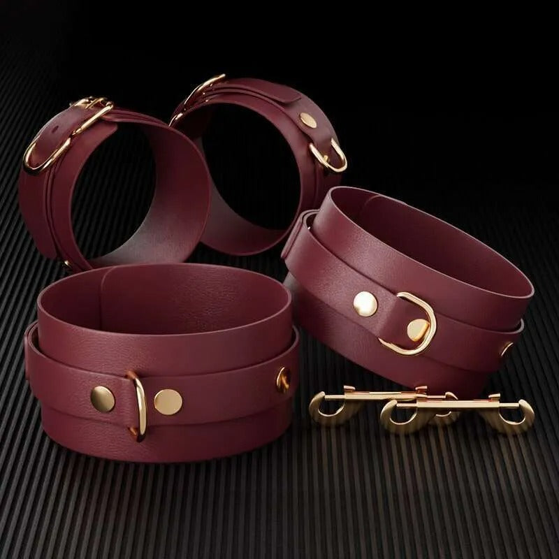 sex toys for women JIUUY Adult SM Sex Products Kits Bondage Gear Collar Butt Oral Erotic Bundle Blindfold Whip Sex BDSM Sex Game for Couples
