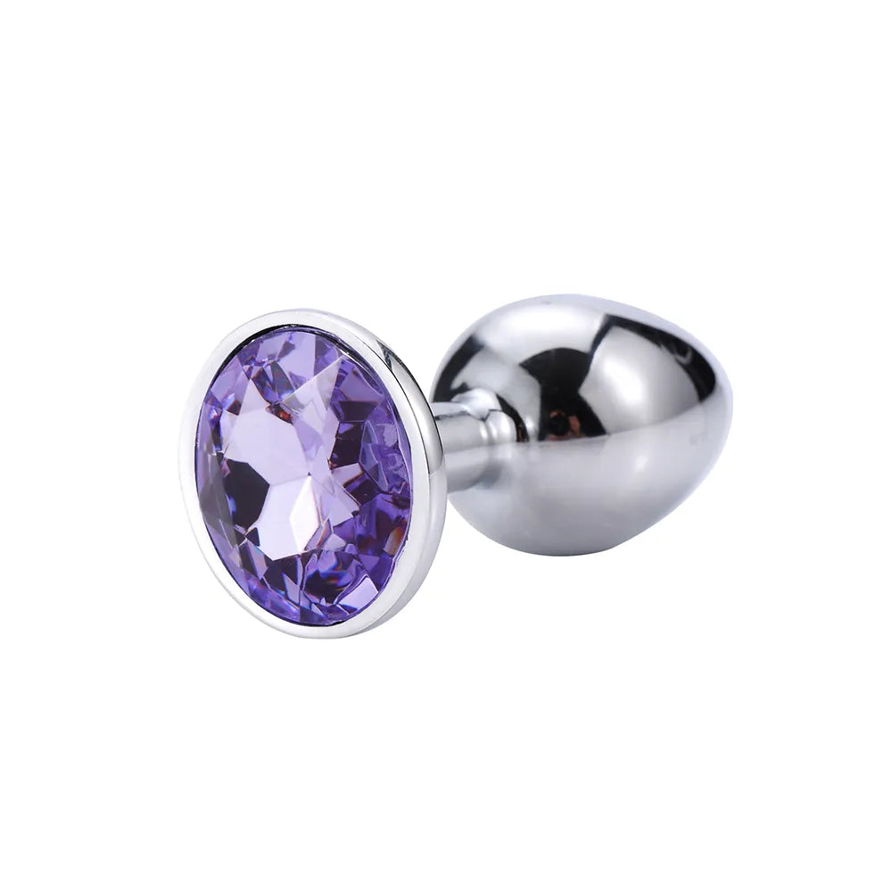 sexy Vibrator Metal Anal Toys For Women Adult Products Men Butt Plug Stainles Steel -toy DildoToys 13 Color