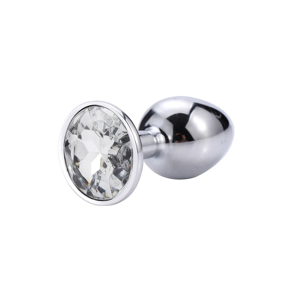 sexy Vibrator Metal Anal Toys For Women Adult Products Men Butt Plug Stainles Steel -toy DildoToys 13 Color