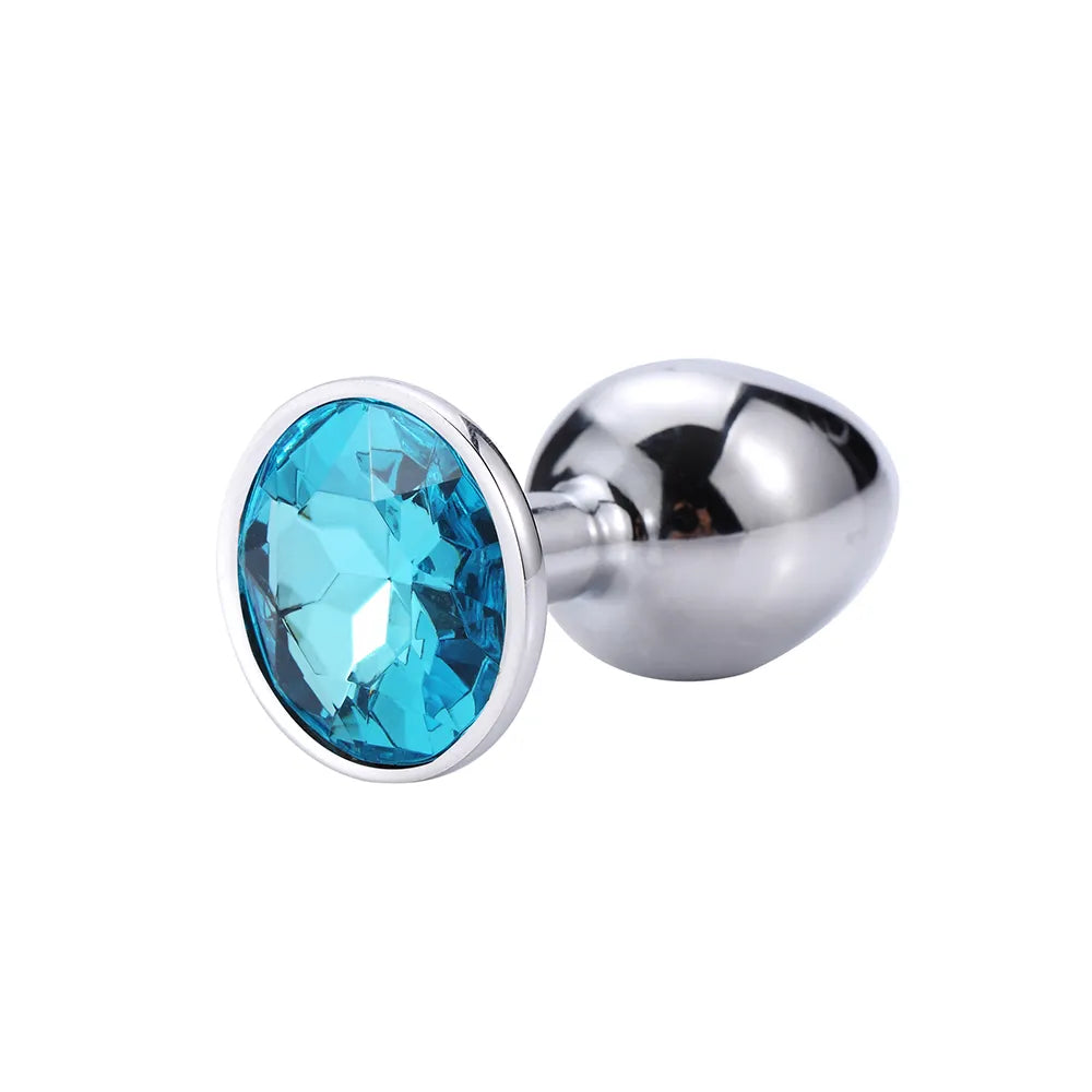 sexy Vibrator Metal Anal Toys For Women Adult Products Men Butt Plug Stainles Steel -toy DildoToys 13 Color