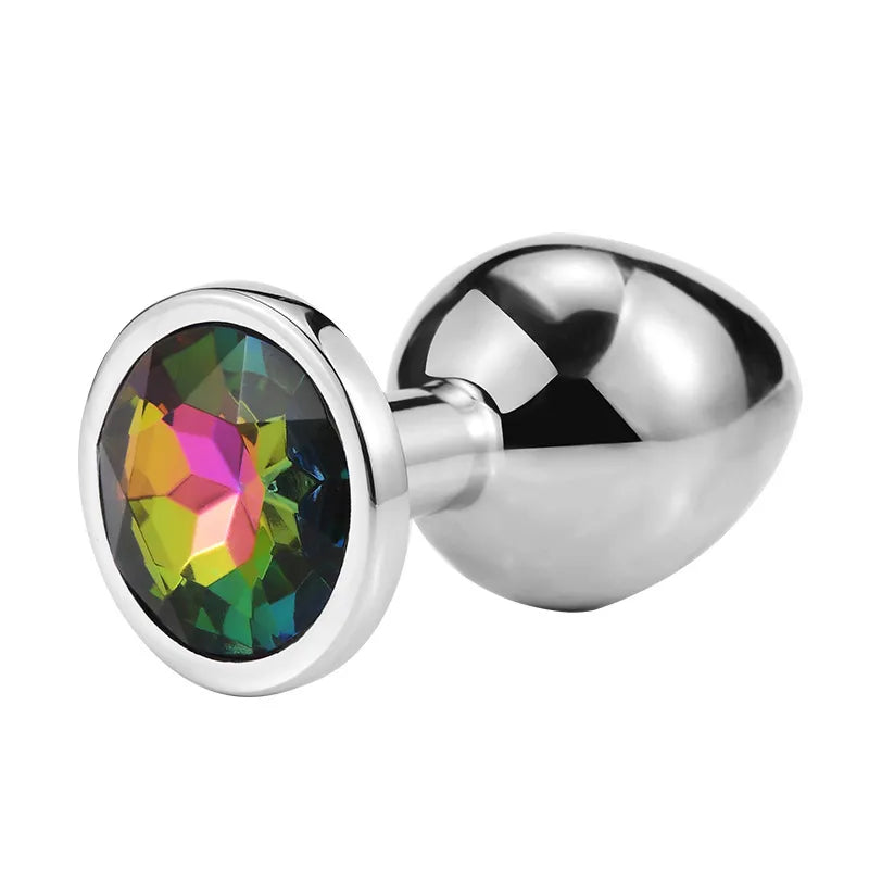 sexy Vibrator Metal Anal Toys For Women Adult Products Men Butt Plug Stainles Steel -toy DildoToys 13 Color