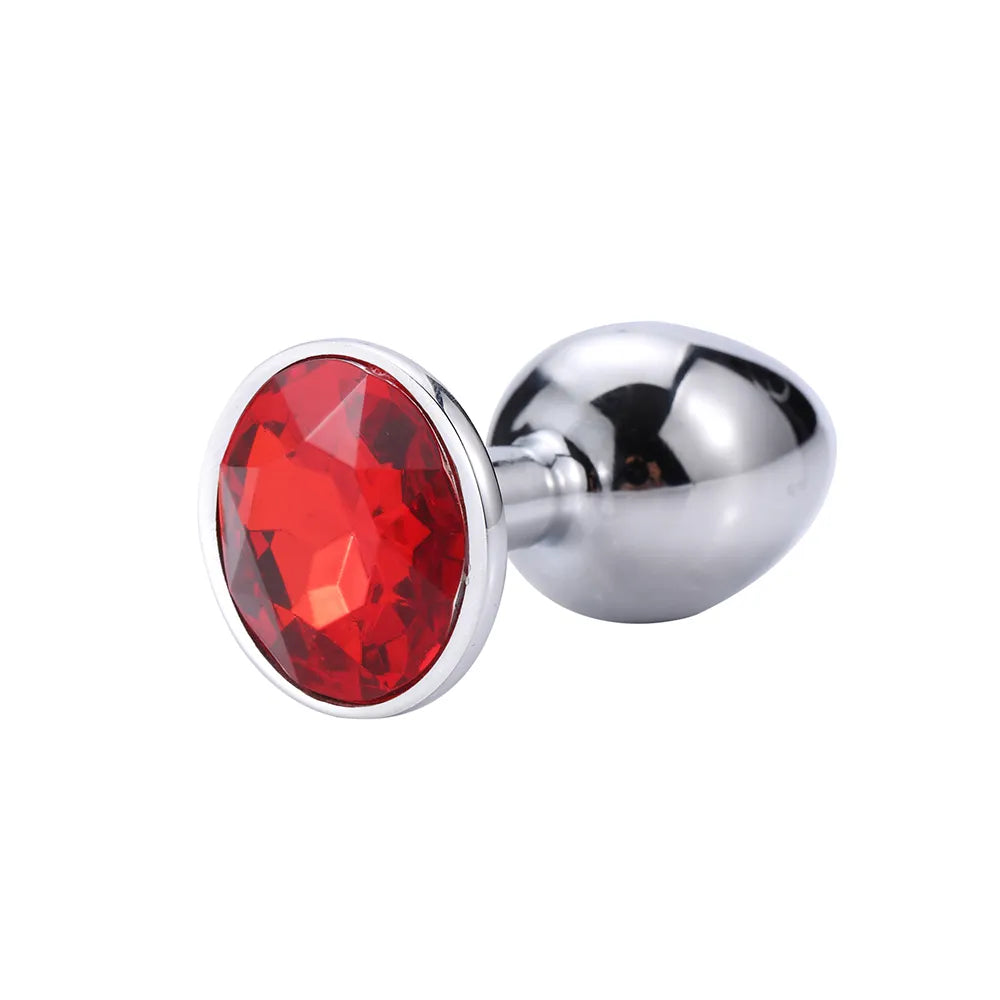 sexy Vibrator Metal Anal Toys For Women Adult Products Men Butt Plug Stainles Steel -toy DildoToys 13 Color