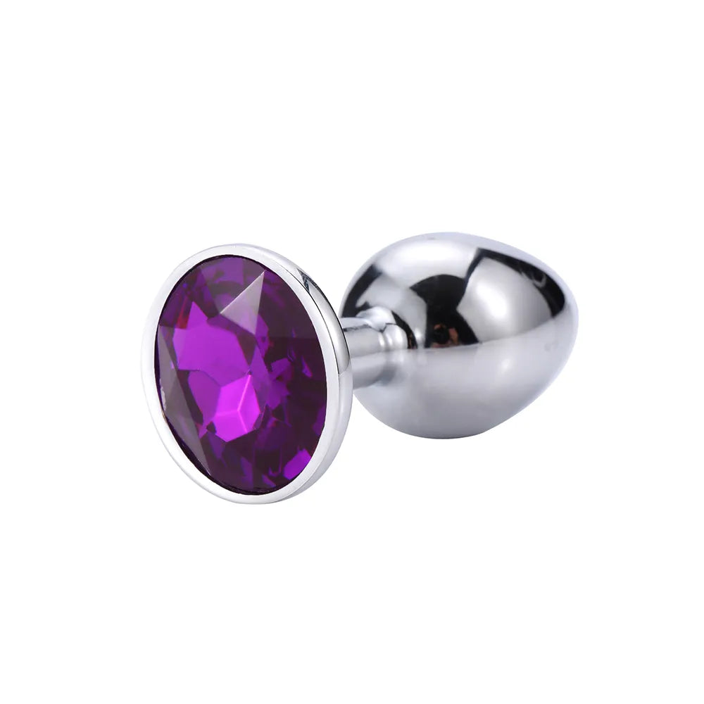 sexy Vibrator Metal Anal Toys For Women Adult Products Men Butt Plug Stainles Steel -toy DildoToys 13 Color